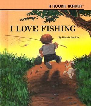 Library Binding I Love Fishing Book