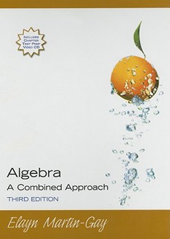 Hardcover Algebra: A Combined Approach [With CDROM] Book