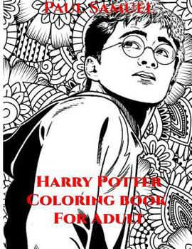 Paperback Harry Potter Coloring Book for Adults, Harry Potter Coloring Book