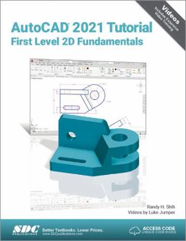 Paperback AutoCAD 2021 Tutorial First Level 2D Fundamentals Book