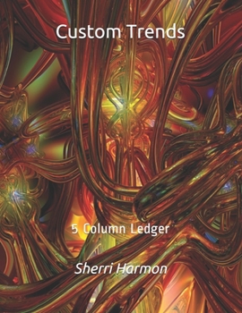 Paperback Custom Trends: 5 Column Ledger Book