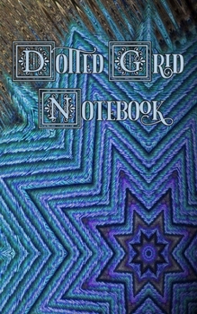 Paperback Dotted Grid: Peacock Water, Blue, Green and Tan - Dots, Small Convenient Size Book