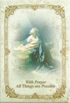 Hardcover With Prayer All Things Are Possible Prayer Journal: Catholic Edition with Rosary Book