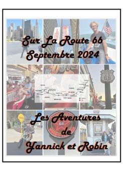 Hardcover Sur La Route 66 Septembre 2024: Les Aventures de Yannick et Robin (French Edition) [French] Book