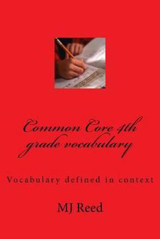 Paperback Common Core 4th grade vocabulary Book