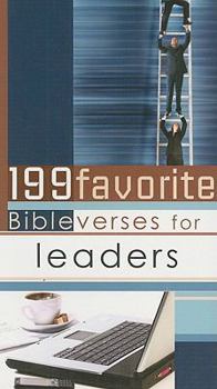 Paperback 199 Favorite Bible Verses for Leaders Book