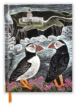Misc. Angela Harding: Fair Isle Puffins (Blank Sketch Book) Book