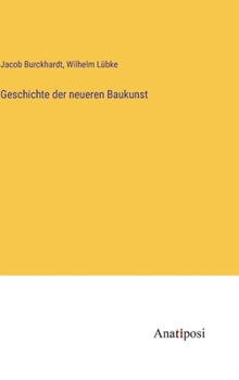 Hardcover Geschichte der neueren Baukunst [German] Book