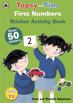 Paperback A Ladybird Topsy and Tim First Numbers Sticker Book
