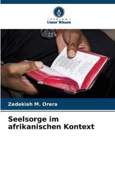 Paperback Seelsorge im afrikanischen Kontext [German] Book