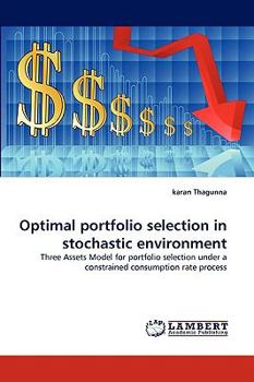 Paperback Optimal portfolio selection in stochastic environment Book