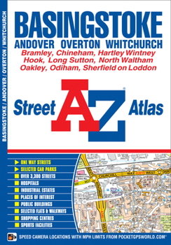 Paperback Basingstoke A-Z Street Atlas Book