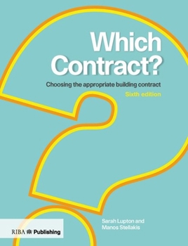 Paperback Which Contract?: Choosing the Appropriate Building Contract Book