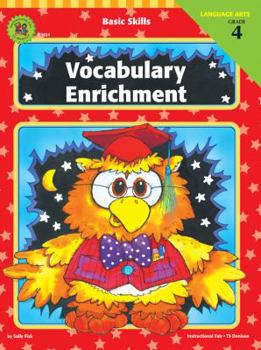 Paperback Basic Skills Vocabulary Enrichment, Grade 4 Book