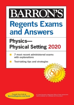 Paperback Regents Exams and Answers: Physics--Physical Setting 2020 Book