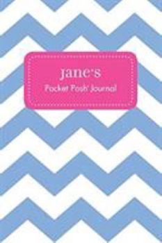 Paperback Jane's Pocket Posh Journal, Chevron Book