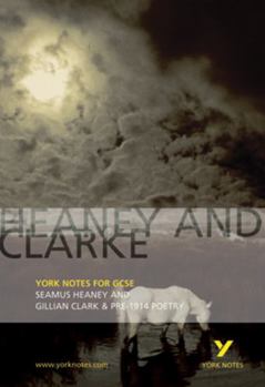 Paperback Heaney and Clarke: York Notes for GCSE Book