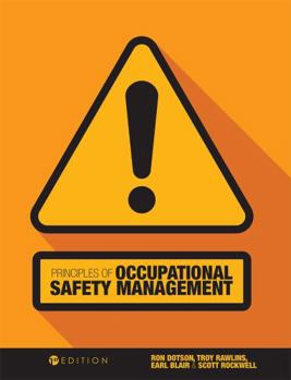 Paperback Principles of Occupational Safety Management Book