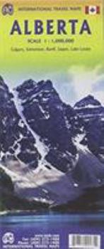 Alberta Travel Reference Map 1:1,000,000