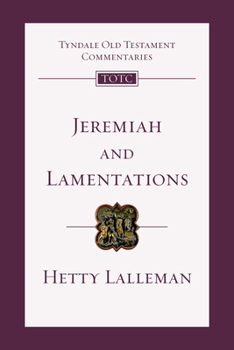 Paperback Jeremiah and Lamentations: An Introduction and Commentary Volume 21 Book