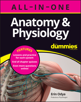 Paperback Anatomy & Physiology All-In-One for Dummies (+ Chapter Quizzes Online) Book