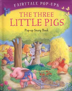 Hardcover The Three Little Pigs: Pop-Up Story Book