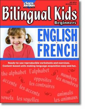 Paperback Bilingual Kids, English-French, Beginners Book