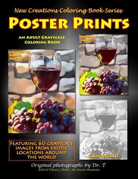 Paperback New Creations Coloring Book Series: Poster Prints Book