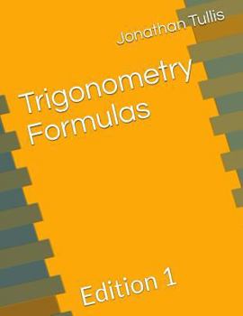 Paperback Trigonometry Formulas: Edition 1 Book