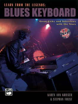 Paperback Learn from the Legends: Blues Keyboard, Book & CD Book