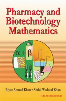 Paperback Pharmacy and Biotechnology Mathematics Book