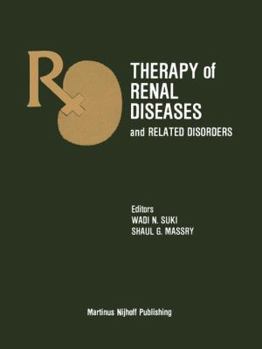 Paperback Therapy of Renal Diseases and Related Disorders Book