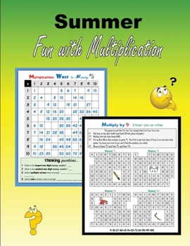 Paperback Summer Fun with Multiplication Book