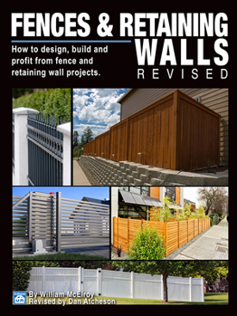 Paperback Fences & Retaining Walls Revised Book