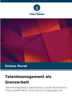 Paperback Talentmanagement als Grenzarbeit [German] Book