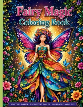 Paperback Fairy Magic Coloring Book
