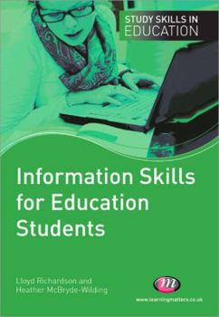 Paperback Information Skills for Education Students Book