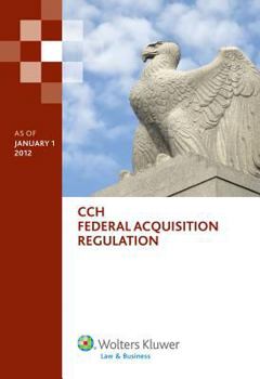 Paperback Federal Acquisition Regulation (Far) as of January 1, 2012 Book