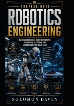 Paperback Professional Robotics Engineering: Building Commercial Robotics Products, Automation Platforms, and Autonomous Systems at Scale Book