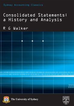 Paperback Consolidated Statements: a History and Analysis Book