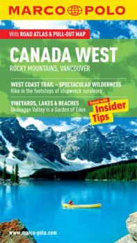Paperback Canada West/Rockies Marco Polo Guide [With Pull-Out Map] Book