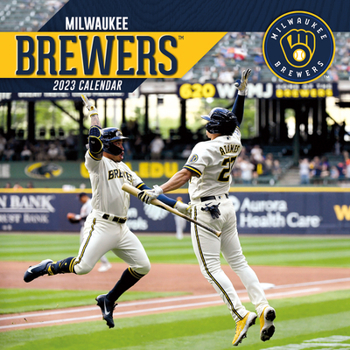 Calendar Milwaukee Brewers 2023 12x12 Team Wall Calendar Book