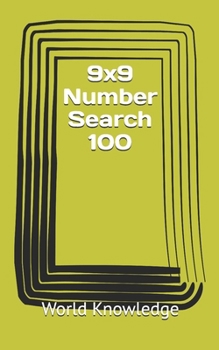 Paperback 9x9 Number Search 100 Book