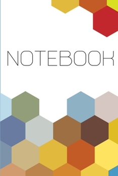 Paperback Notebook: Modern Pattern Notebook 6x9 Inches 120 lined pages for notes, drawings, formulas - Organizer writing book planner diar Book