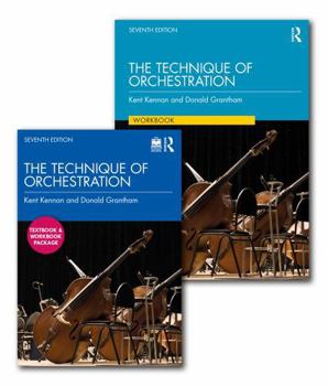 Paperback The Technique of Orchestration - Textbook and Workbook Set Book