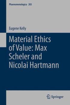 Paperback Material Ethics of Value: Max Scheler and Nicolai Hartmann Book