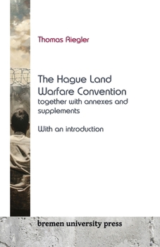 Paperback The Hague Land Warfare Convention together with annexes and supplements, with an introduction Book