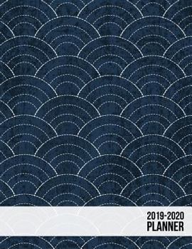 2019-2020 Planner: 2019 - 2020 Two Year Calendar Planner | Daily Weekly And Monthly Planners For Academic Agenda Schedule Organizer Logbook and Journal Notebook | Black Cover