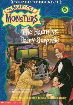 Paperback Hauntly's Hairy Surprise Book