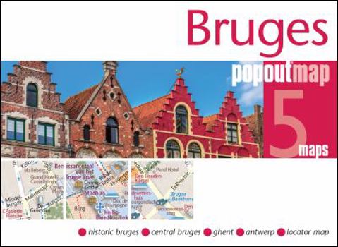 Map Bruges Popout Map Book